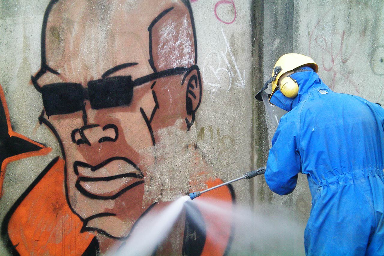 Graffitientfernung