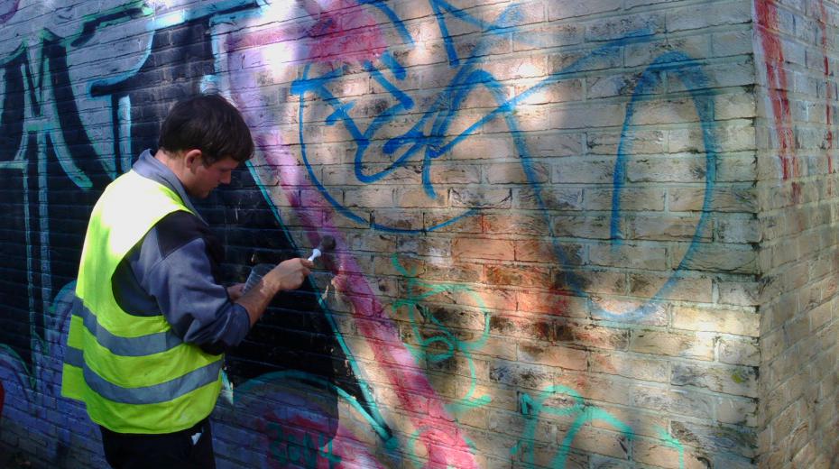 Graffitientfernung